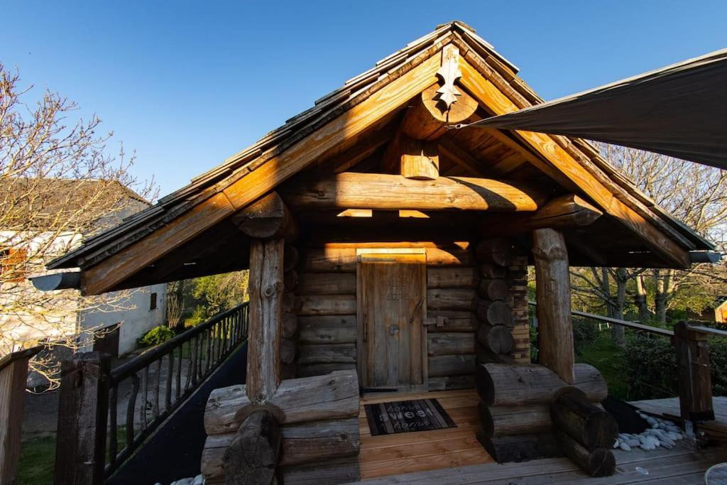 La Cabane Des Colibris Rieupeyroux  Exteriér fotografie